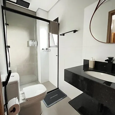 Palulu Flat: Comfort with Pool, Sauna, and Beach Service Juquei Exterior photo